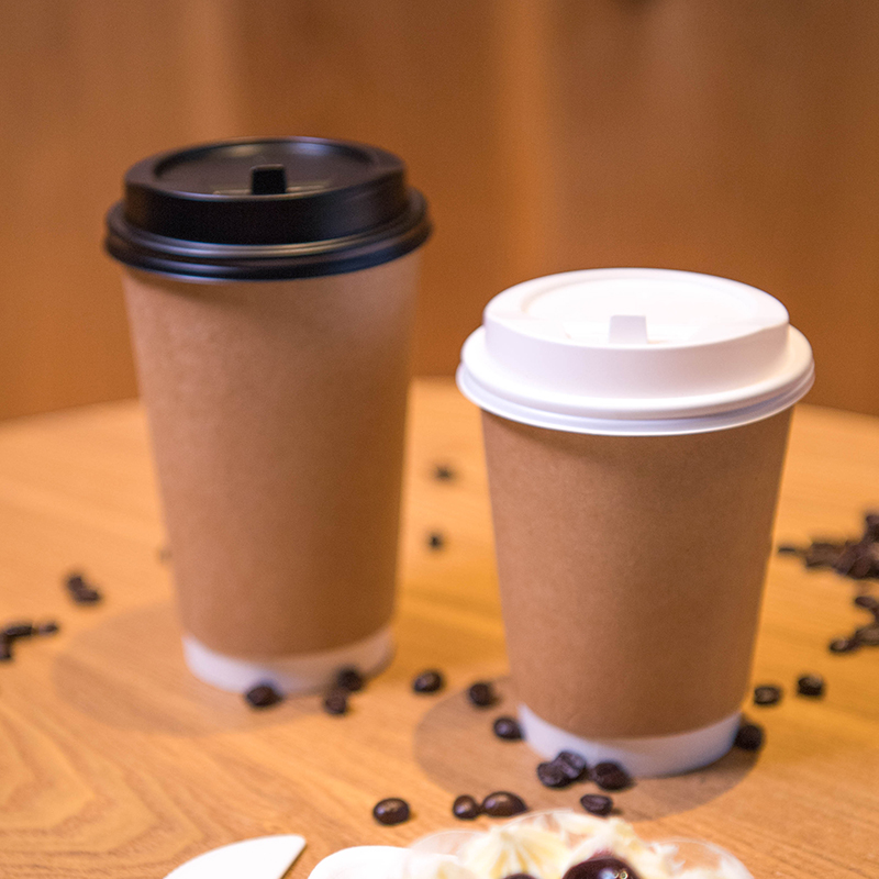 Double wall coffee paper cup